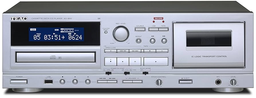 Amazon.co.jp: TEAC(ティアック) AD-850-SE/S カセットデッキ/CD